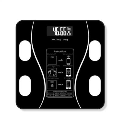 品質  Battery Powered LED Glass Health Scale for Accurate Measurement of Body Fat Visceral Fat Muscle Bone and Basal Metabolic 工場
