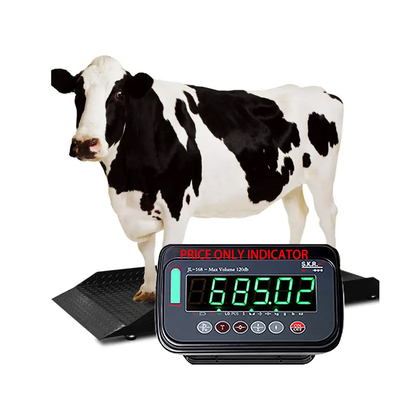Customized Support 2 Ton Digital Cattle Livestock Weighing Scales Indicator with Built-in Alarm Light and ODM Support