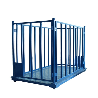 Customized Color Livestock Weighing Scales for Farm Electronic Floor Animal Scale 300kg Capacity