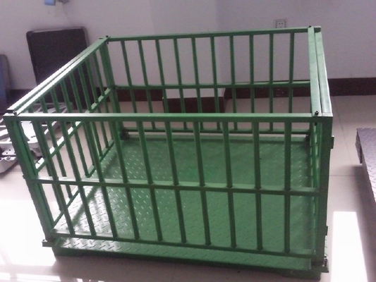 Customized Color Livestock Weighing Scales for Farm Electronic Floor Animal Scale 300kg Capacity