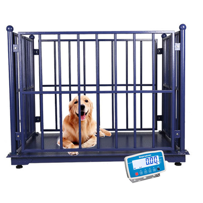 Customized Color Livestock Weighing Scales for Farm Electronic Floor Animal Scale 300kg Capacity