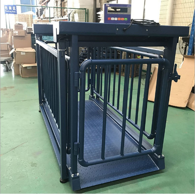 AC110V/220V 1.5t Heavy Duty Stainless Steel Electronic Cattle Livestock Weighing Scale for Farm Accurate and Dependable