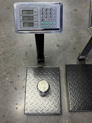 OBM Supported Customizable 150kg-500kg Industrial Digital Electronic Bench Scale with High Accuracy and Steel Platform