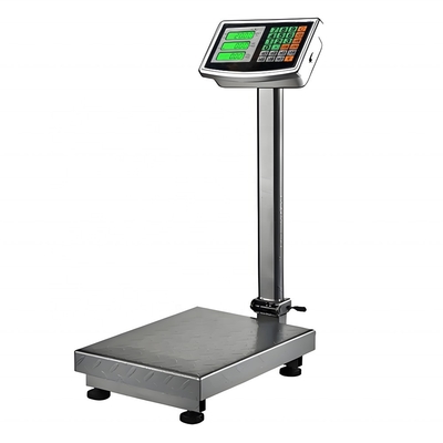 Industral Scale Digital Electronic 150kg/500kg Carbon Steel Bench Postal Platform Scale with LCD Display Pressure Sensor