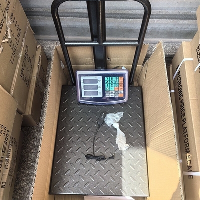 Industral Scale Digital Electronic 150kg/500kg Carbon Steel Bench Postal Platform Scale with LCD Display Pressure Sensor