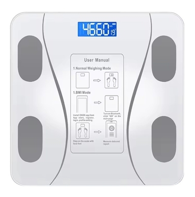 Intelligent Analysis Bluetooth Smart Body Scale with Household Bathroom and 180kg Maximum Weight Recommendation