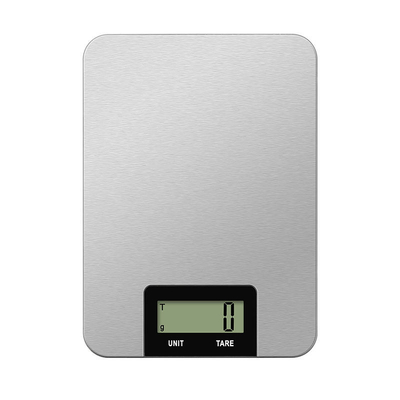 JLY Smart 5kg/1g Stainless Steel Electronic Kitchen Scale with 1x3V CR2032 Lithium Battery Power Supply and OEM LED Display