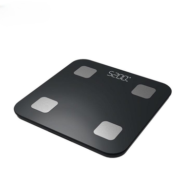 180kg Capacity Glass Personal Smart Analyzing Weighing Scale with Bluetooth Connectivity and Health Scale Metal Bonding
