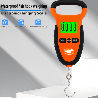 50g-50kg Unit Waterproof Hanging Scale Digital Fish Hook Weighing Electronic Luggage Weight Scales