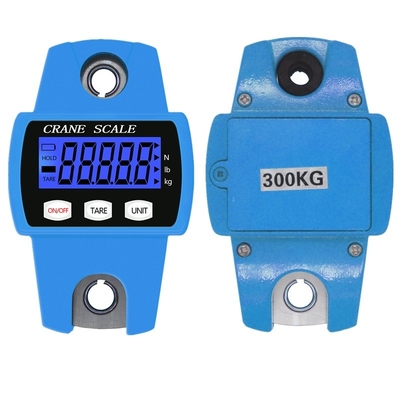300kg Capacity Hanging Hook Scales Portable Digital Stainless Steel with 150kg/50g 200kg/100g and 500kg/100g Increments