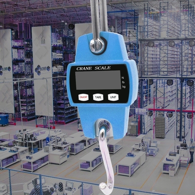 300kg Capacity Hanging Hook Scales Portable Digital Stainless Steel with 150kg/50g 200kg/100g and 500kg/100g Increments