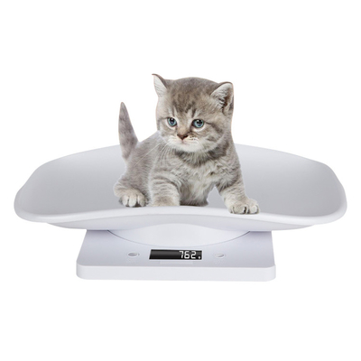 Livestock Scale Digital Pet Scale Accurately Weighs Dog Cat Tray Weight LCD Display Mini 10kg Pet Food Weighing Scale