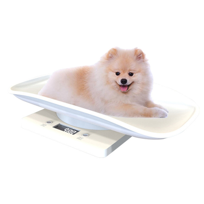 Livestock Scale Digital Pet Scale Accurately Weighs Dog Cat Tray Weight LCD Display Mini 10kg Pet Food Weighing Scale