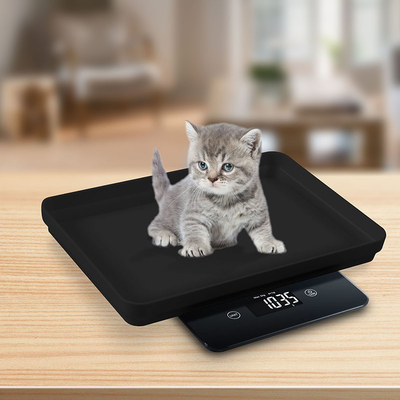 Tiny Pets Floor Scale 5kg 1g with LCD Display Portable Electronic Digital Pet Kitten Animal Balance Weighing Scales
