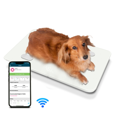 Smart Pet Fat Scale Digital Pet Weighing Scale Maximum Weight Recommendation 30kg Health Scale for Cats and Dogs