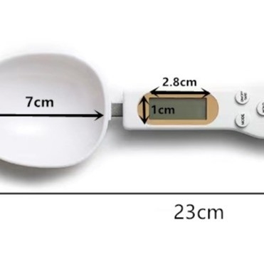 Digital Display Kitchen Scale Spoon for Accurate and Convenient Food Weighing in g/oz/gn/ct