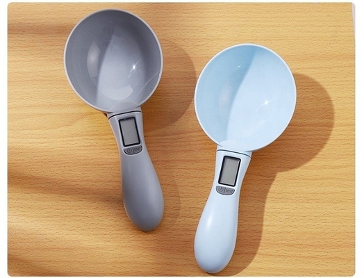 Food Weight Measuring Scale Digital Display Portable Pet Measure Spoon for Cat and Dog Feeding