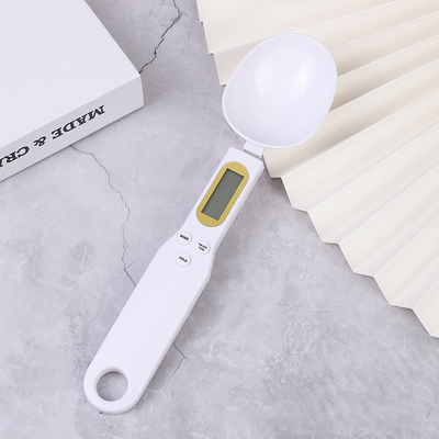 ABS Plastic Rayshine 500G Digital Food Scale with LCD Display Double Head Battery Kitchen Spoon Set