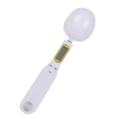 ABS Plastic Rayshine 500G Digital Food Scale with LCD Display Double Head Battery Kitchen Spoon Set