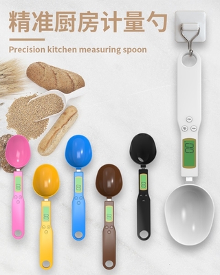 Electronic Spoon Weight Scale for Measuring Small Food Weights Rechargeable Batteries Powered Digital Spoon Scale