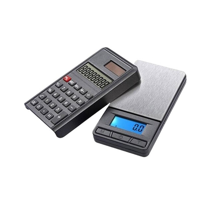 Portable Electronic Digital Jewelry Pocket Scale Calculator Function 2 AAA Batteries Powered Sleek and Portable