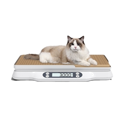 LED Display Design Digital Floor Scale for Puppies Portable Electronic Pet Bowl 1g Accuracy OEM ODM Supported 700x308x90.5mm