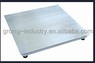1-10ton Digital Electronic Platform Weighing Floor Scale with LED/LCD Display Heavy Duty Industrial Weighing Load Capacity