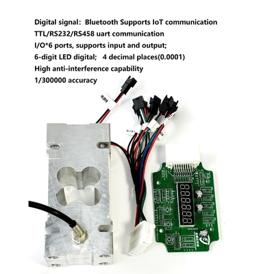 Intelligent Home Appliance Digital Bench Scale for IoT RS232 485 Bluetooth 4G Nonlinear 0.01%FS 5.5-12VDC 1g Accuracy