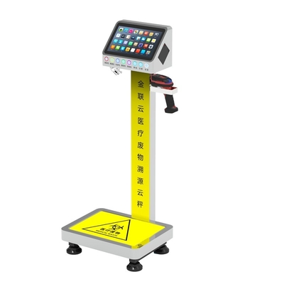 Industral Scale 10.1" LCD Touch Screen Platform Scale with QR Code Traceability KG Capacity ODM Customization Support
