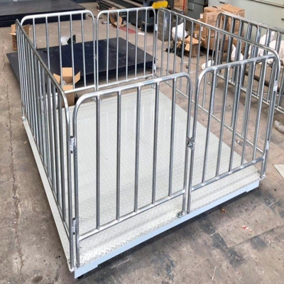 Accurate 500g Animal Weighing on Farms Livestock Scale with Fence and OEM Customized Support