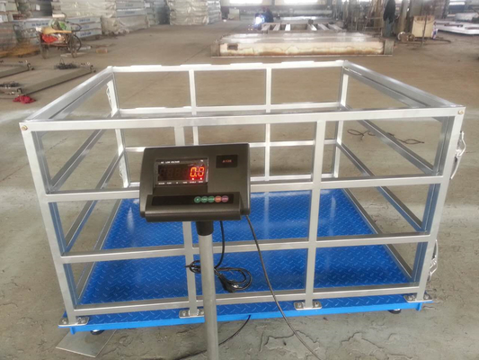 Accurate 500g Animal Weighing on Farms Livestock Scale with Fence and OEM Customized Support