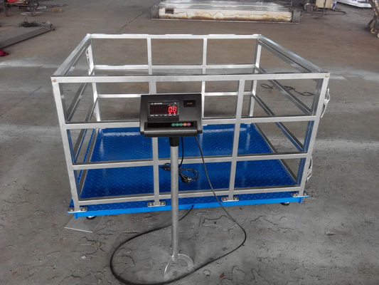 Accurate 500g Animal Weighing on Farms Livestock Scale with Fence and OEM Customized Support