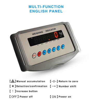 High Precision 500g Floor Scale for Industrial Animal Weighing in Livestock Industry