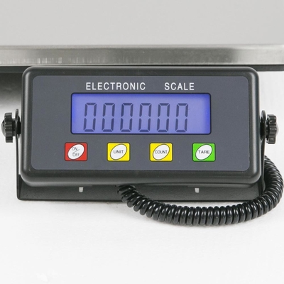 Stainless Steel 200kg Electronic Digital Platform Weighing Scale for Postal and Warehouse Shipping 100g Division
