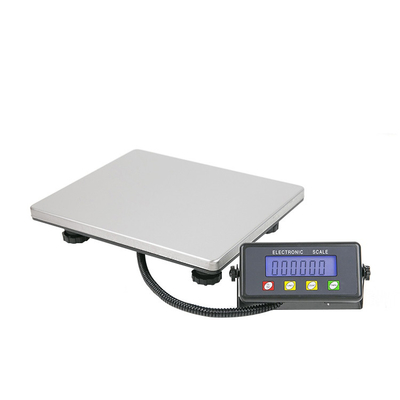 Stainless Steel 200kg Electronic Digital Platform Weighing Scale for Postal and Warehouse Shipping 100g Division