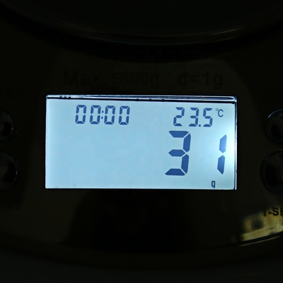 5kg Stainless Steel Food Libra Weight Sensor LCD Electronic Kitchen Scales with Alarm Timer and Convenient Tare Function
