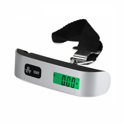 Travel Essential 50KG/110LB Electronic Travel Hanging Scale Simplicity Style Battery Powered Division 10G