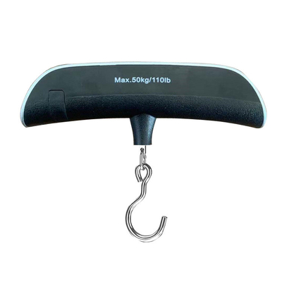 Travel Essential 50KG/110LB Electronic Travel Hanging Scale Simplicity Style Battery Powered Division 10G