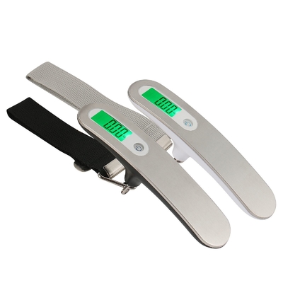 CE ROHS Certified Portable Electronic Luggage Scale with LCD Digital Display ABS Stainless Steel Material 50kg Capacity