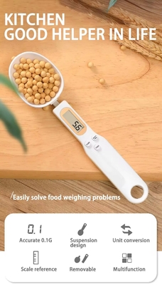 500g/0.1g Digital Kitchen Scale Electronic Gram Spoon Scales with Disposable batteries and Digital Display
