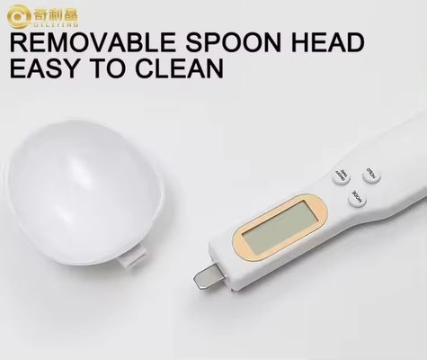 2024 Mini Portable LCD Display Digital Measuring Spoon Pet Weight Scale CE ROHS Certificate Button Battery Included