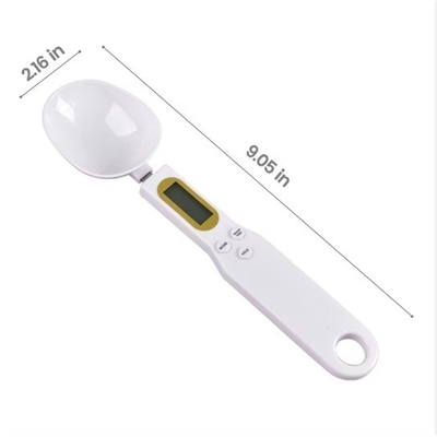 Battery Powered ABS Plastic 500g Digital Spoon Scale Kitchen Weight Measuring Device ' Choice 0.1g Division
