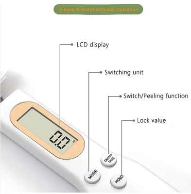 Battery Powered ABS Plastic 500g Digital Spoon Scale Kitchen Weight Measuring Device ' Choice 0.1g Division