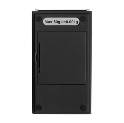 0.01g High Accuracy Jewelry Scale with Counting Function Blue Screen Display and Clock Temperature Digital Pocket Scale