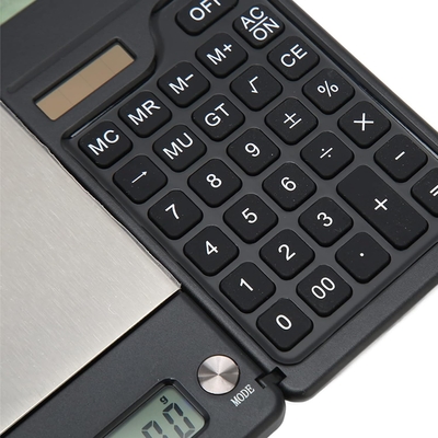 OEM Supported Jewelry Scale 2 in 1 Digital Electronic Balance Weigh Scale with Solar Calculator Gold Pearl Weighing Portable