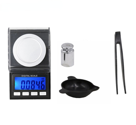 Convenience Stores Mini Pocket Digital Scale for Diamond Jewelry 50g Gold Silver Capacity 0.001g Resolution OEM Customizable