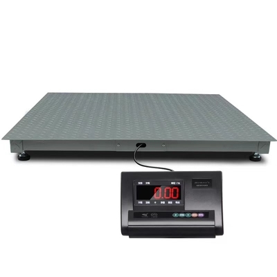 HLT-TCS Floor Scale 1t 3t 5t Electronic Bench Scales with Indicator Display Steel Material and OEM Support Pan 0.8m*0.8m