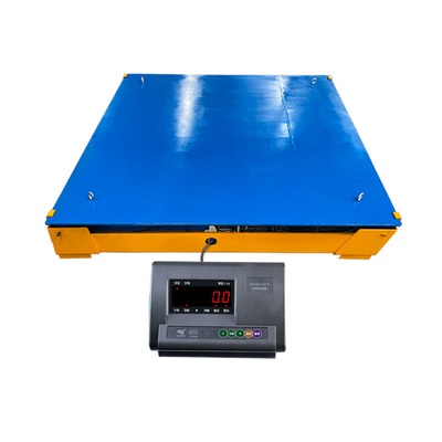 Truck Scale 1.5*1.5 m 3 Ton Platform Weighing Floor Scale with Load Cell Weighing Instrument and Battery Power Supply