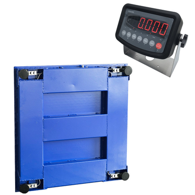 Material Multi-function Weighing 1t Digital Electrical Floor Scale with Optional Platform Size and 40mm Digit Height