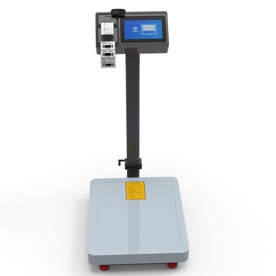 Industral Scale 7-Inch AI Intelligent Android System LCD Weighing Scale with Flashing QR Code Label Print and kg Units